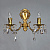 2226/2 AB Tear drop Бра